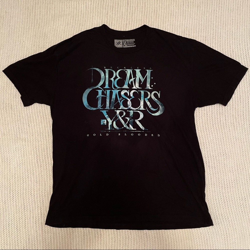 Young & Reckless short sleeve shirt mens size XL